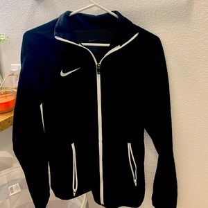 Black Nike zip up. Size XS